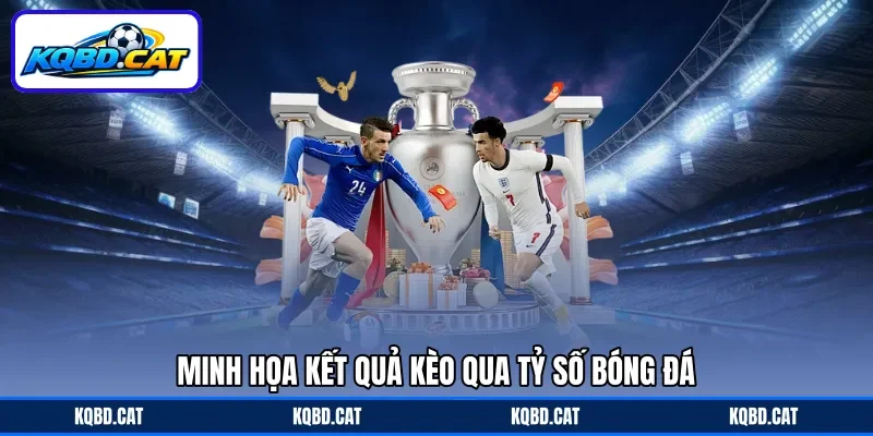 Minh họa kết quả kèo qua tỷ số bóng đá Minh họa kết quả kèo qua tỷ số bóng đá